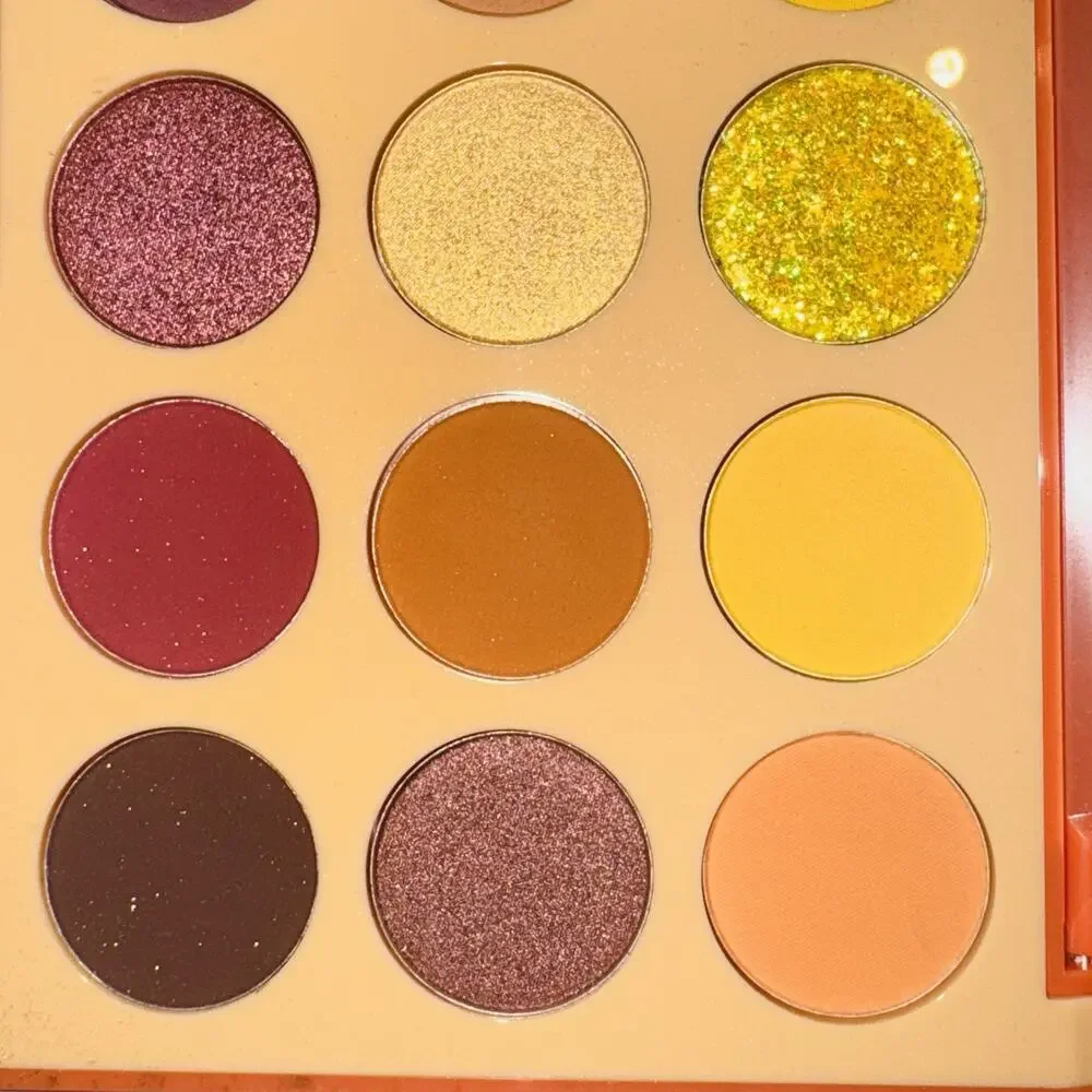 NEW MORPHE Eyeshadow PALETTE 18S Sunset‎ Beats Warm Matte Shimmer Sparkle Golden